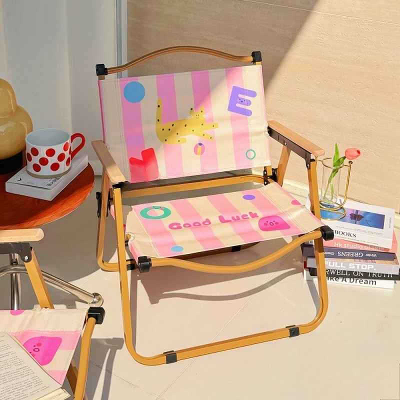 Outdoor camping home portable leisure beach chair lightweight backrest dopamine contrasting color internet famous chair
Outdoor camping home portable leisure beach chair lightweight backrest dopamine contrasting color internet famous chair