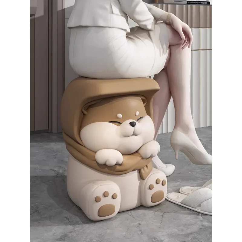 Whimsical Cartoon Dog Footstool, a Perfect Addition to Living Room and Bedroom Decor
Whimsical Cartoon Dog Footstool, a Perfect Addition to Living Room and Bedroom Decor