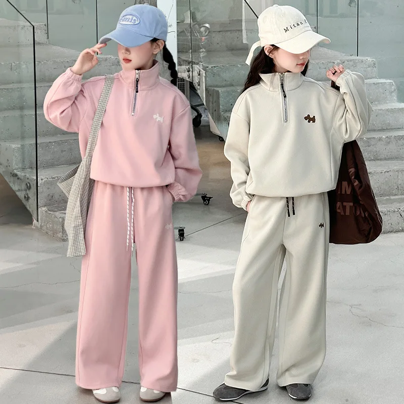 Осенние комплекты из 2 предметов для школьниц, осень 2023, детские комплекты с длинными рукавами и вышивкой из мультфильма для девочек, толстовка на молнии + комплект брюк на шнурке
Осенние комплекты из 2 предметов для школьниц, осень 2023, детские комплекты с длинными рукавами и вышивкой из мультфильма для девочек, толстовка на молнии + комплект брюк на шнурке