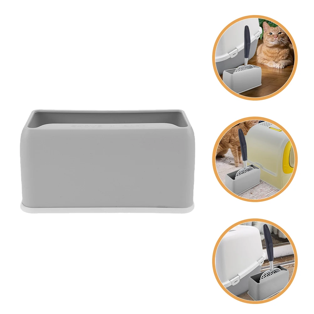 Cat Litter Scoop Holder 17cm Litter Scooper Containers Plastic Durable Storage Rack Grey Scooper Stand Pet Supplies
Cat Litter Scoop Holder 17cm Litter Scooper Containers Plastic Durable Storage Rack Grey Scooper Stand Pet Supplies