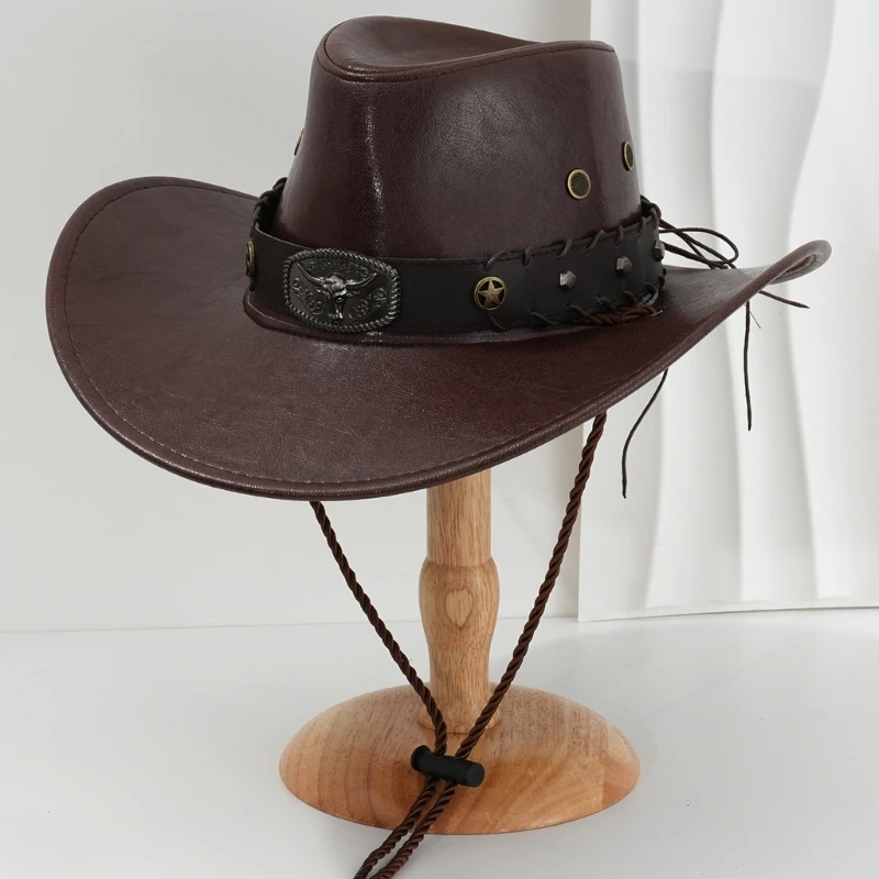 Daily Wear Western Hat PU Top Hat for Halloween Music Festival Costume Accessories Hat WildWest Hat for Party Gathering
Daily Wear Western Hat PU Top Hat for Halloween Music Festival Costume Accessories Hat WildWest Hat for Party Gathering
