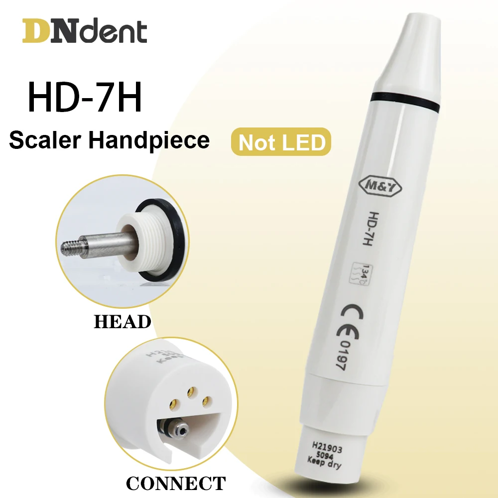 Dental Ultrasonic Scalers Detachable Handpiece HD-7H Fit D*E S*telec Tips Dentistry Calculus Oral Cavity Clean Tools
Dental Ultrasonic Scalers Detachable Handpiece HD-7H Fit D*E S*telec Tips Dentistry Calculus Oral Cavity Clean Tools
