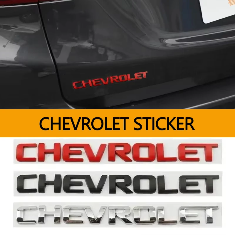 19cm Alloy Car Rear Trunk Badge Letter Emblem Sticker for Chevrolet AVEO COLORADO LACETTI MALIBU ORLANDO CAPTIVA SILVERADO TRAX
19cm Alloy Car Rear Trunk Badge Letter Emblem Sticker for Chevrolet AVEO COLORADO LACETTI MALIBU ORLANDO CAPTIVA SILVERADO TRAX