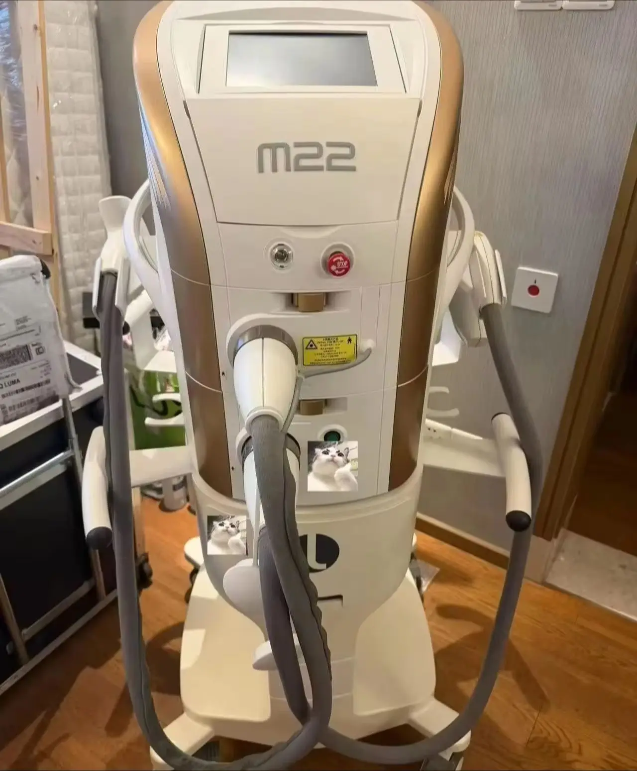 Newest M22 Lase IPL + OPT Hair Removal Machine For Permanent Hair Removal Skin Whitening Rejuvenation Acne Treatment 0 sold 100
Newest M22 Lase IPL + OPT Hair Removal Machine For Permanent Hair Removal Skin Whitening Rejuvenation Acne Treatment 0 sold 100