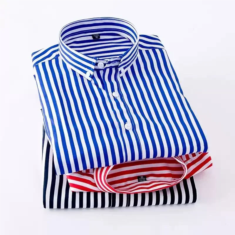 Luxury Men's Clothing Korean Reviews Clothes High Quality a Fashion Long Sleeves Shirts Man Elegant Mens Shirts Stripe Pattern
Luxury Men's Clothing Korean Reviews Clothes High Quality a Fashion Long Sleeves Shirts Man Elegant Mens Shirts Stripe Pattern