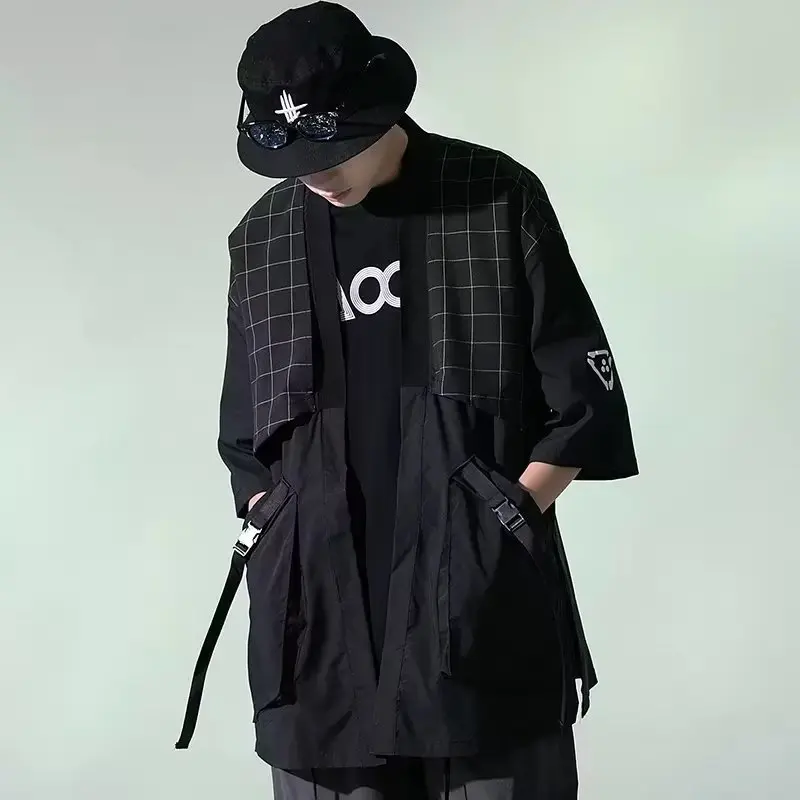 Plus Size 3XL Japanese Kimono Cardigan Traditional Samurai Costume Hip Hop Street Clothing Spring Summwe Loose Men Coat Jacket
Plus Size 3XL Japanese Kimono Cardigan Traditional Samurai Costume Hip Hop Street Clothing Spring Summwe Loose Men Coat Jacket