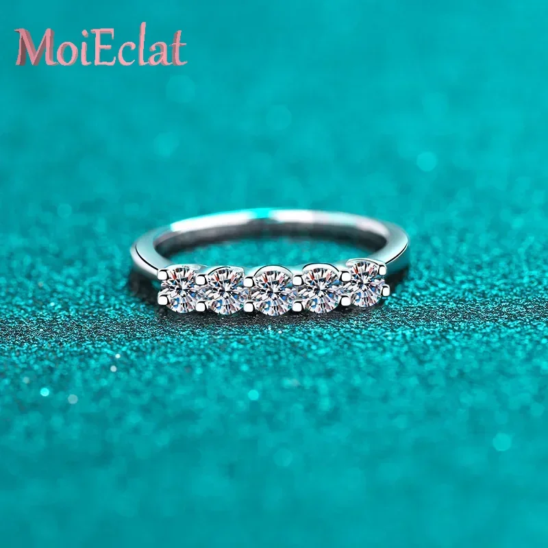 Luxury Proposal 0.5ct Moissanite Diamond Row Band Rings for Women, Lovely Pt950 Platinum Ring Beautiful Gift GRA Certified
Luxury Proposal 0.5ct Moissanite Diamond Row Band Rings for Women, Lovely Pt950 Platinum Ring Beautiful Gift GRA Certified