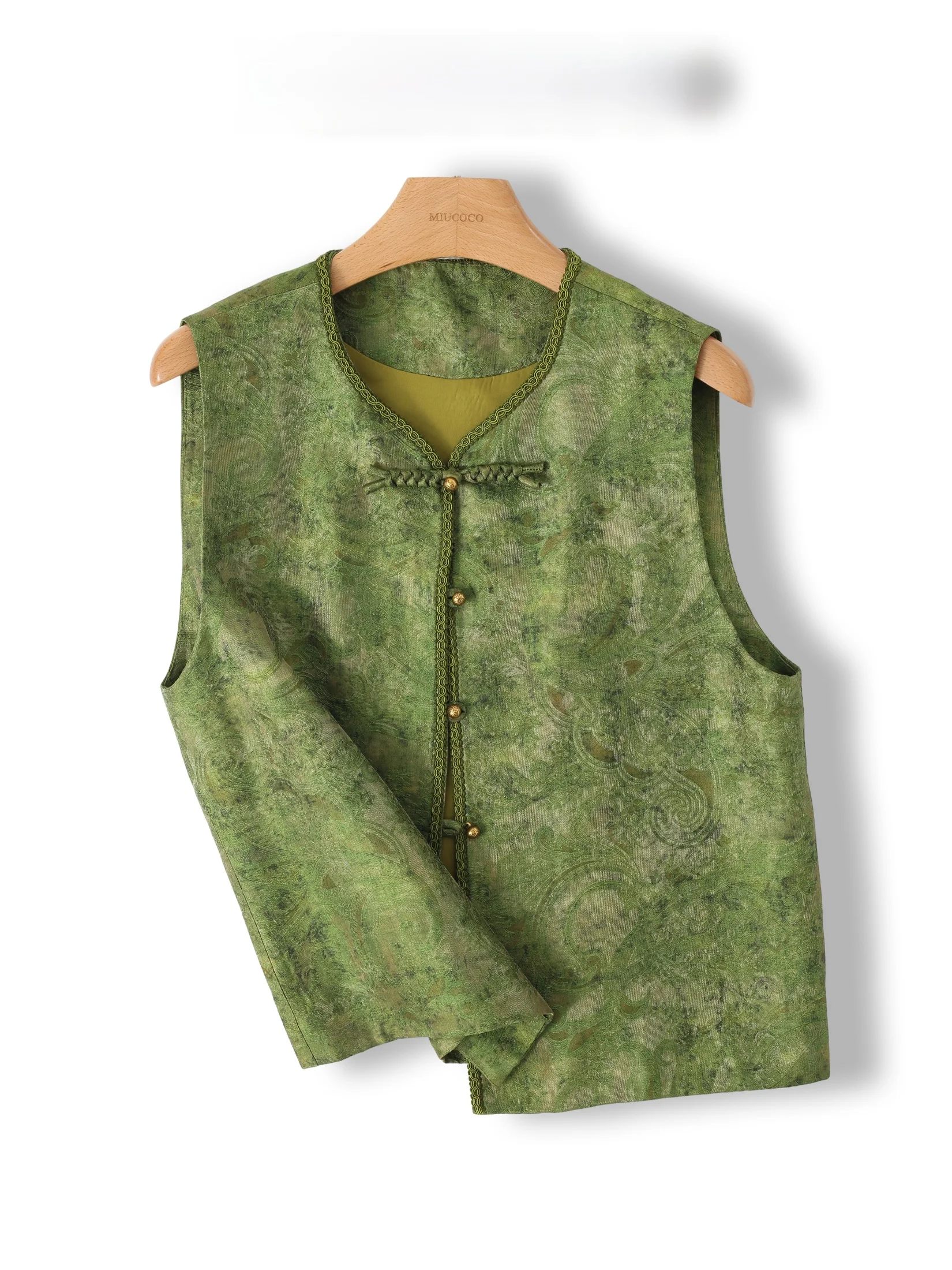 Fashionable New Chinese Style Vest Top Women's Outerwear Recommendations Roaring Big N Goods European Fashion Trendsetting
Fashionable New Chinese Style Vest Top Women's Outerwear Recommendations Roaring Big N Goods European Fashion Trendsetting