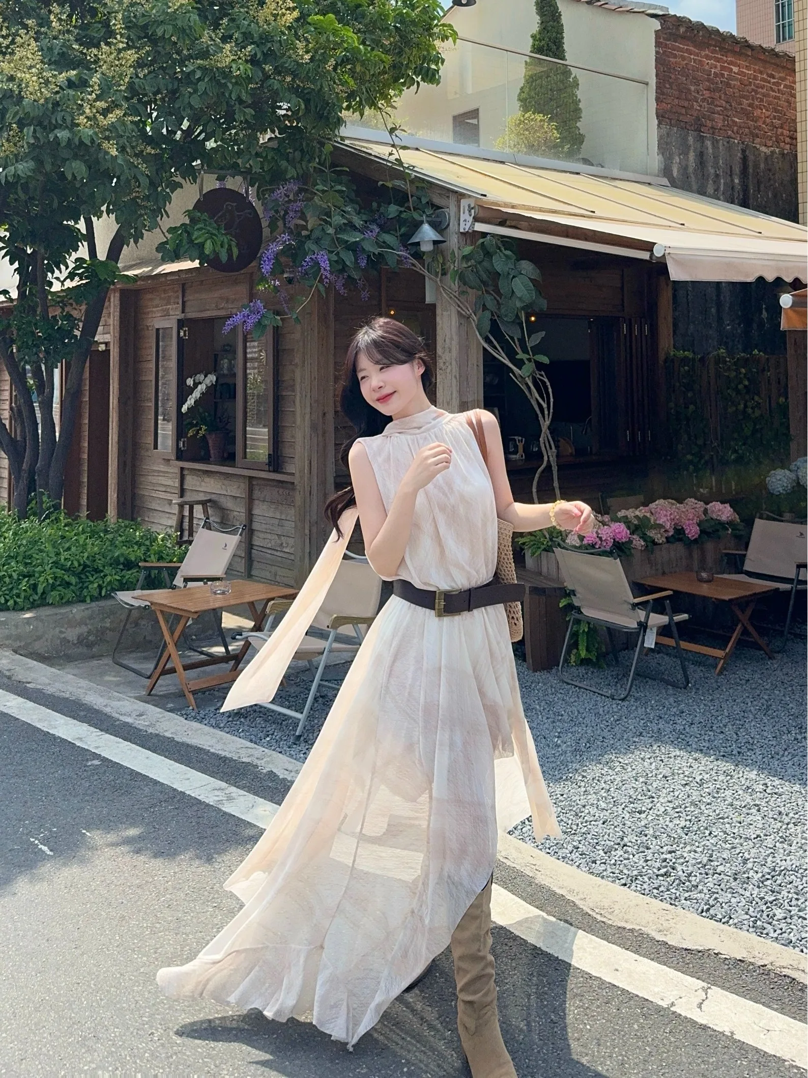 plus Size Sleeveless Vest Dress Irregular Long Skirt with Belt High Waist Slimming Summer New Style Korean Version Casual Wear
plus Size Sleeveless Vest Dress Irregular Long Skirt with Belt High Waist Slimming Summer New Style Korean Version Casual Wear