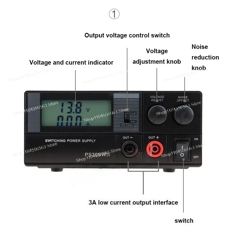 **Adjustable Linear Power Supply PS30 (4th Gen) - 13.8V 30A for Base Radio Transceivers**
**Adjustable Linear Power Supply PS30 (4th Gen) - 13.8V 30A for Base Radio Transceivers**