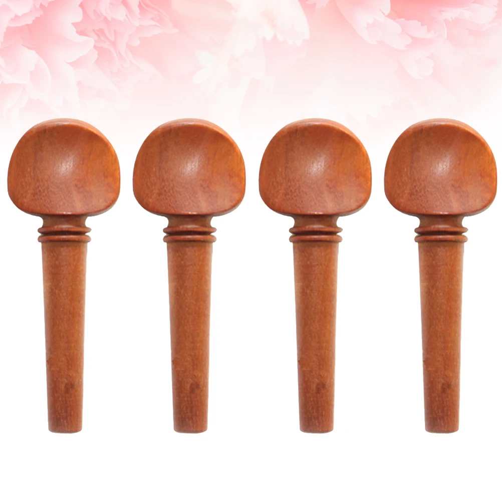 4pcs Violin Turning Pegs End Pin Jujube Wooden Axes Violin Shaft String Button for 4/4 Violin (Khaki)
4pcs Violin Turning Pegs End Pin Jujube Wooden Axes Violin Shaft String Button for 4/4 Violin (Khaki)