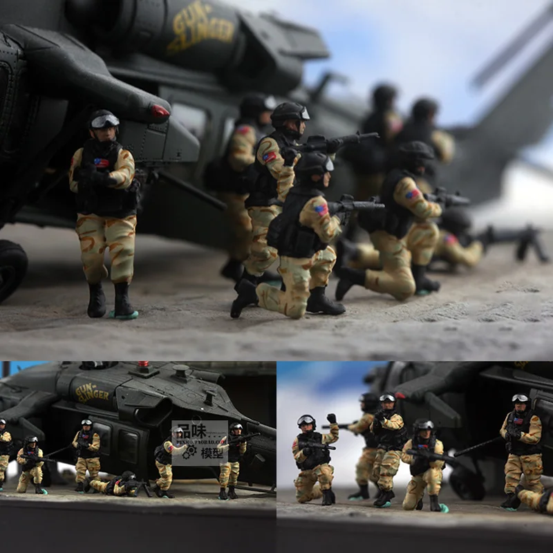 1:72 Scale Resin United States Delta Special Forces 8-person Scene Accessory Model Adult Toys Classics Nostalgia Gifts Souvenir
1:72 Scale Resin United States Delta Special Forces 8-person Scene Accessory Model Adult Toys Classics Nostalgia Gifts Souvenir