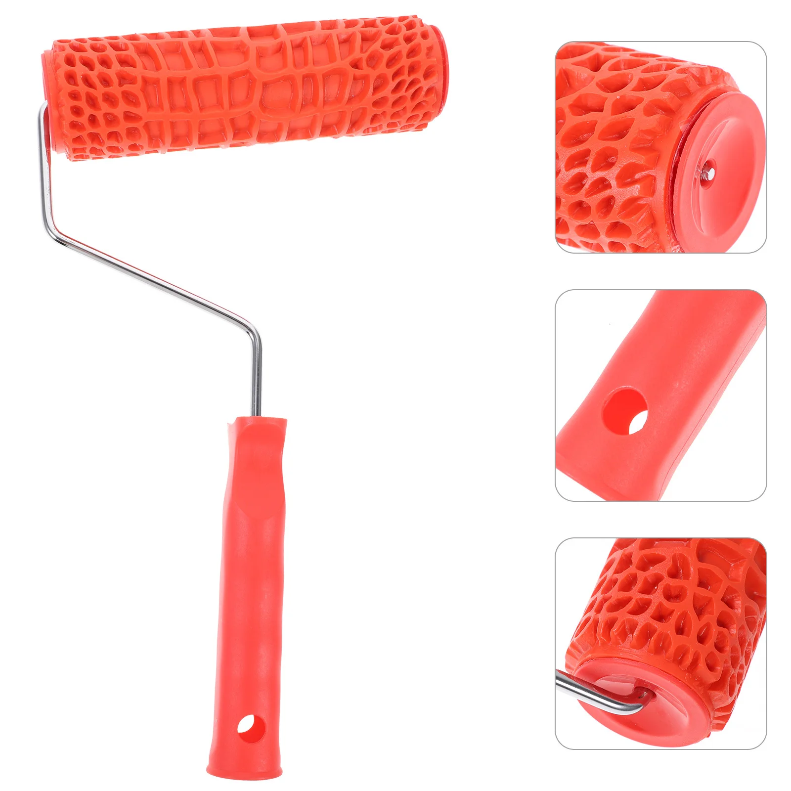 Durable Graining Painting Tool Rubber Roller for Wall Texture and DIY Wood Grain Effect Drywall Texture Roller
Durable Graining Painting Tool Rubber Roller for Wall Texture and DIY Wood Grain Effect Drywall Texture Roller