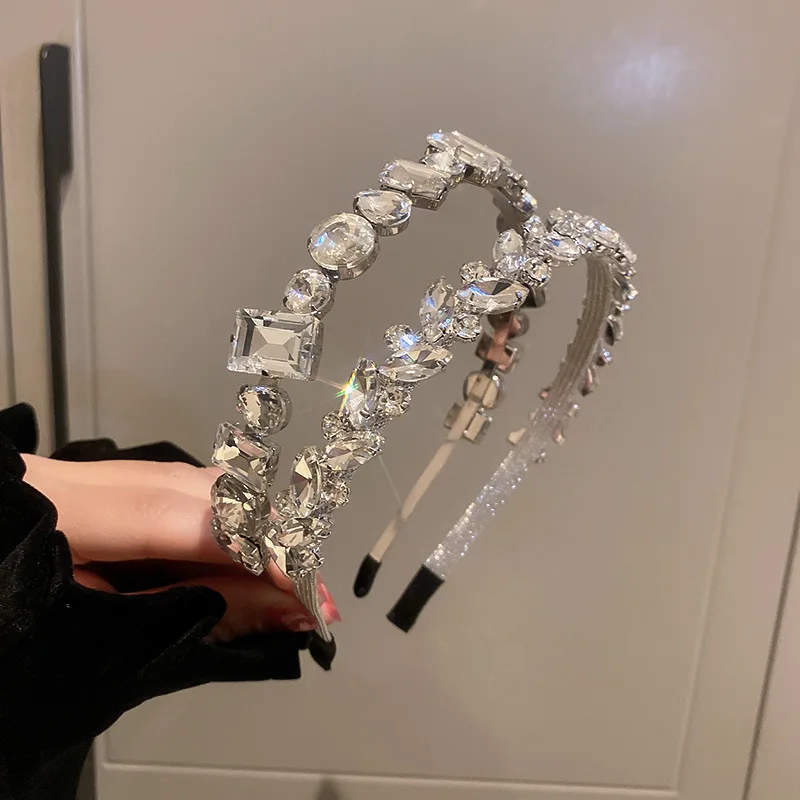 Circle Square Rhinestone Headband Flash Hair Head Party Wedding Hair Accessories
Circle Square Rhinestone Headband Flash Hair Head Party Wedding Hair Accessories
