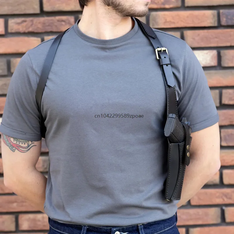 Tactical Concealed Shoulder Gun Holster Underarm Pistol Bags Multifunctional Cosplay Western Cowboy Leather Holsters
Tactical Concealed Shoulder Gun Holster Underarm Pistol Bags Multifunctional Cosplay Western Cowboy Leather Holsters