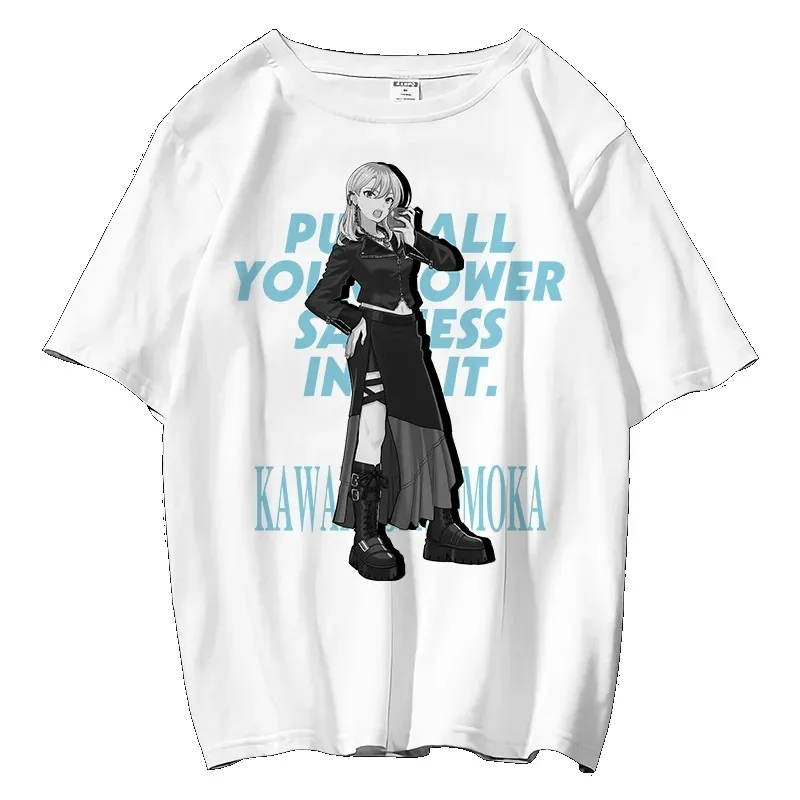 Cosplay Game Girls Band Cry Momoka Kawaragi Anime T Shirt Summer Men T-Shirt Casual Women Short Sleeve Tees Cosplay Gift Figures
Cosplay Game Girls Band Cry Momoka Kawaragi Anime T Shirt Summer Men T-Shirt Casual Women Short Sleeve Tees Cosplay Gift Figures