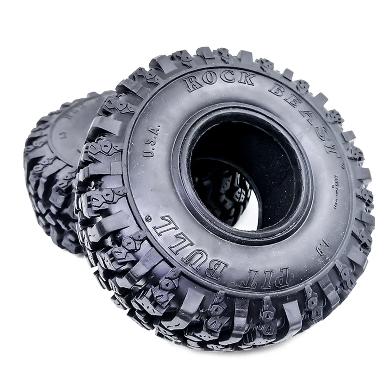 4PCS 115*45MM 1.9" Rubber Tyre Wheel Tires for 1:10 RC Rock Crawler Axial SCX10 SCX10 II 90046 AXI03007 Traxxas TRX-4
4PCS 115*45MM 1.9" Rubber Tyre Wheel Tires for 1:10 RC Rock Crawler Axial SCX10 SCX10 II 90046 AXI03007 Traxxas TRX-4