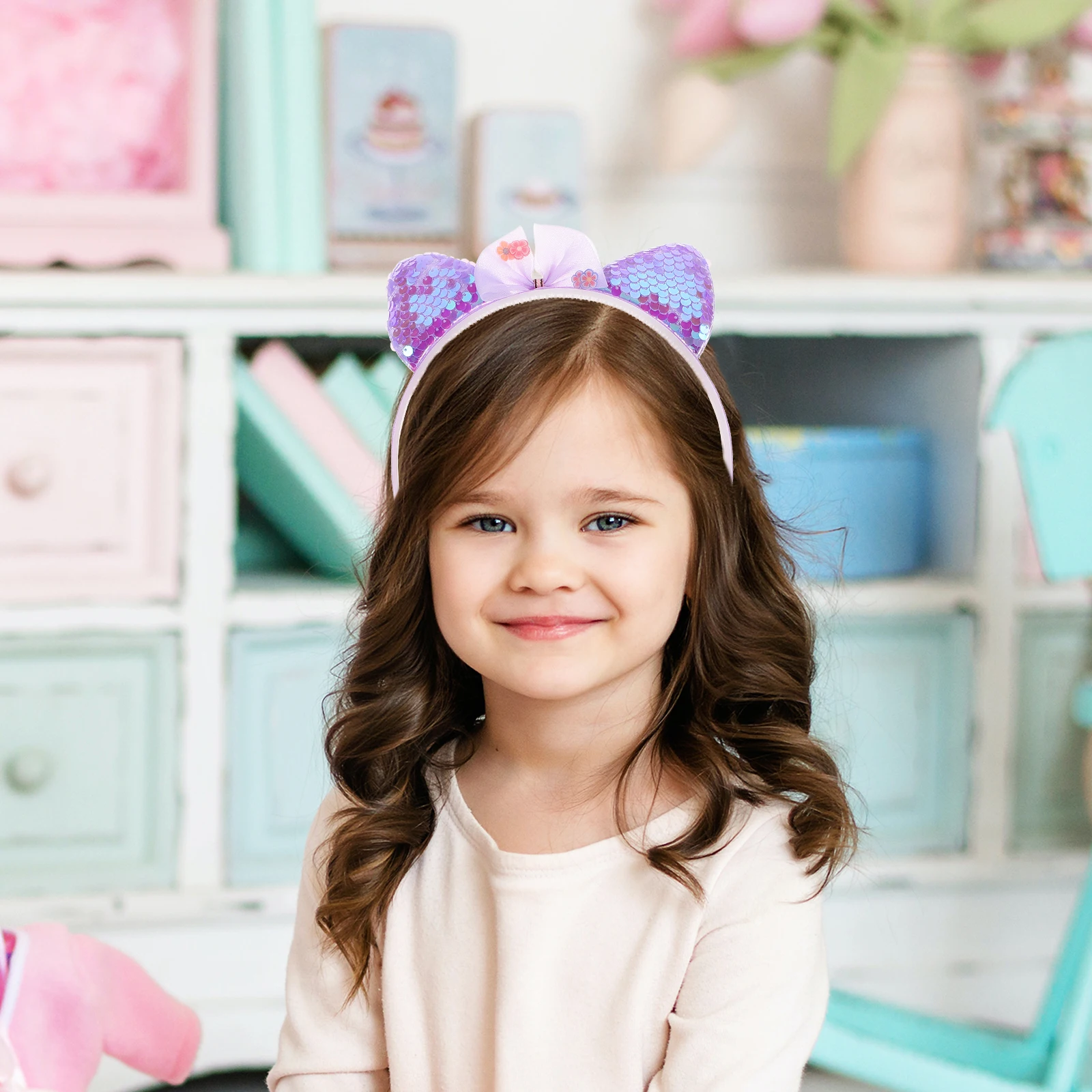 2Pcs Cat Headband Glitter Hair Clips for Girls Kids Party Stage Performance Halloween Band Hair Accessories
2Pcs Cat Headband Glitter Hair Clips for Girls Kids Party Stage Performance Halloween Band Hair Accessories