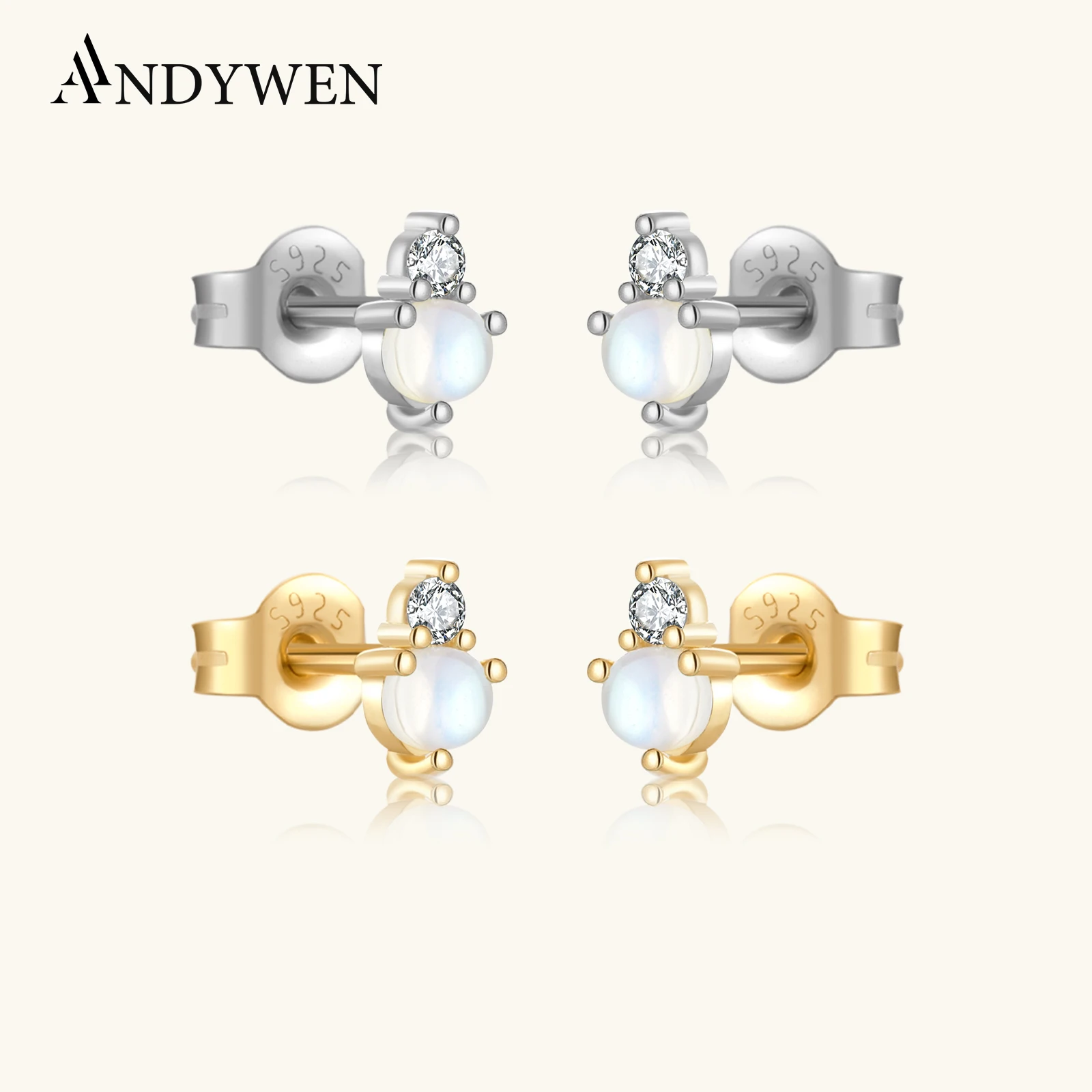 ANDYWEN 925 Sterling Silver Gold MoonStone Gems Stud Earring Crystal Piercing 2026 Women Luxury Delicate Wedding Fine Jewels
ANDYWEN 925 Sterling Silver Gold MoonStone Gems Stud Earring Crystal Piercing 2026 Women Luxury Delicate Wedding Fine Jewels