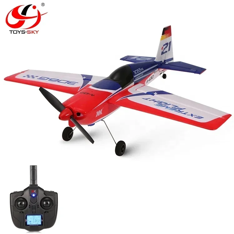 WLtoys XK A430S RC Plane 2.4G 5CH 3D 6G System RC Airplane 430mm Wingspan EPS Foam toy Aircraft Brushless Motor
WLtoys XK A430S RC Plane 2.4G 5CH 3D 6G System RC Airplane 430mm Wingspan EPS Foam toy Aircraft Brushless Motor
