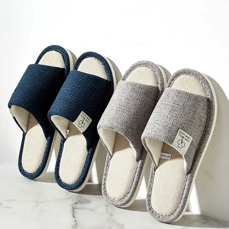 NEW Home Linen Unisex Spring&Autumn Comfortable Open-toed Breathable Slippers
NEW Home Linen Unisex Spring&Autumn Comfortable Open-toed Breathable Slippers