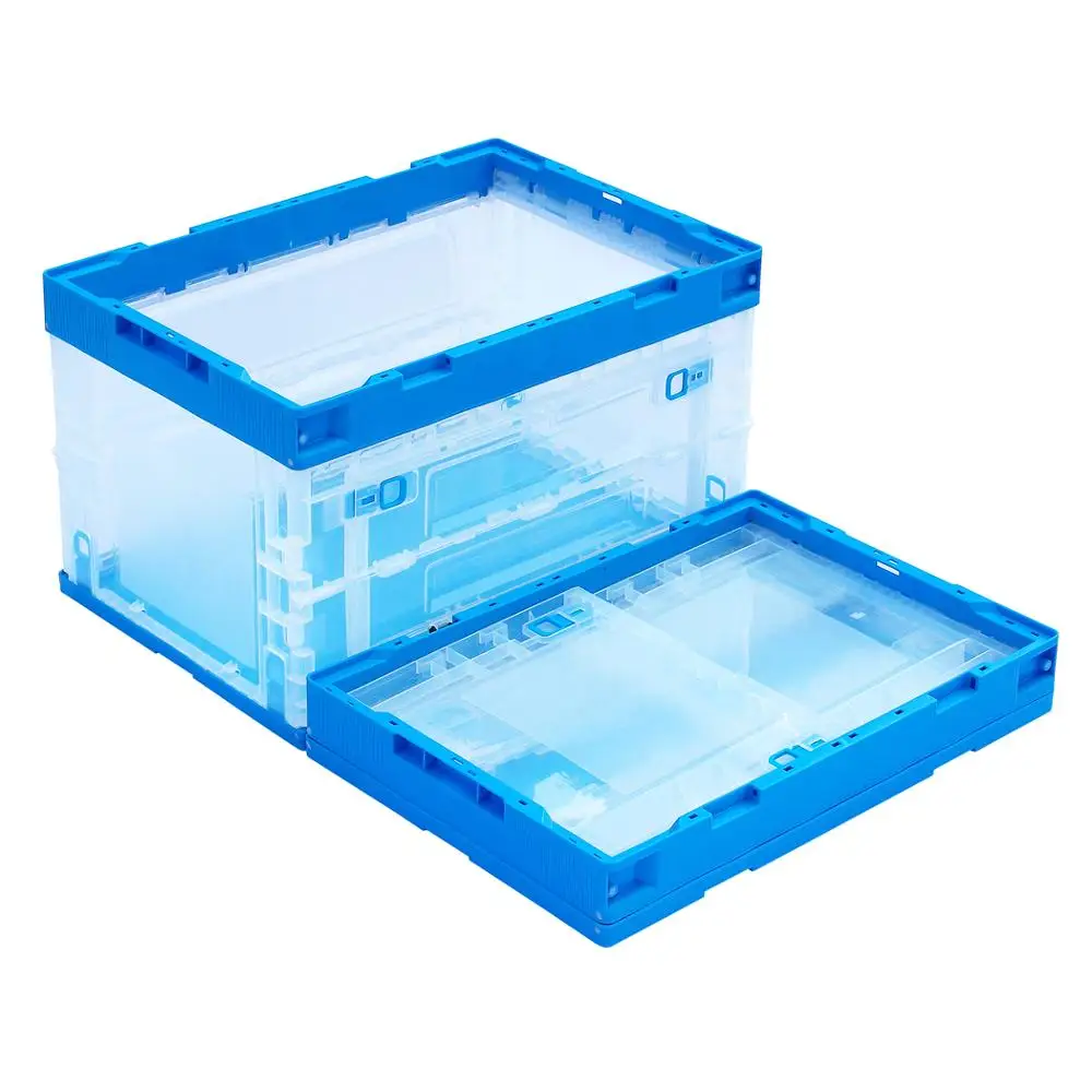 Side Open Box Moving Crates Plastic Folding Storage Collapsible Box Crate with Custom Size
Side Open Box Moving Crates Plastic Folding Storage Collapsible Box Crate with Custom Size