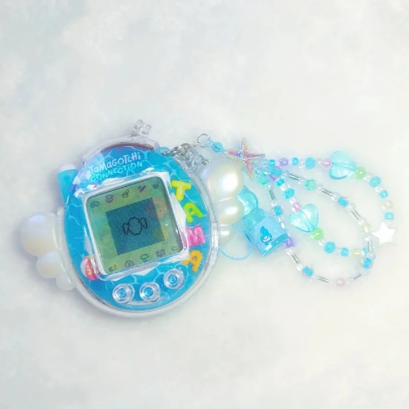 Bandai Tamagotchi Connection V3 Connected Electronic Virtual Pet Game Keychain Sweet Citrus Clear Blue Pool Toy For Collectors
Bandai Tamagotchi Connection V3 Connected Electronic Virtual Pet Game Keychain Sweet Citrus Clear Blue Pool Toy For Collectors