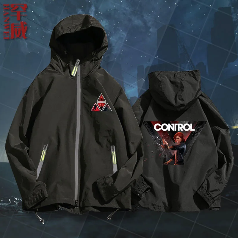 Control Third-Person ooting Game Jaet Hooded Thin Outerwear for Men And Women Autumn Faion Polyester Geometric Pattern ...
Control Third-Person ooting Game Jaet Hooded Thin Outerwear for Men And Women Autumn Faion Polyester Geometric Pattern ...