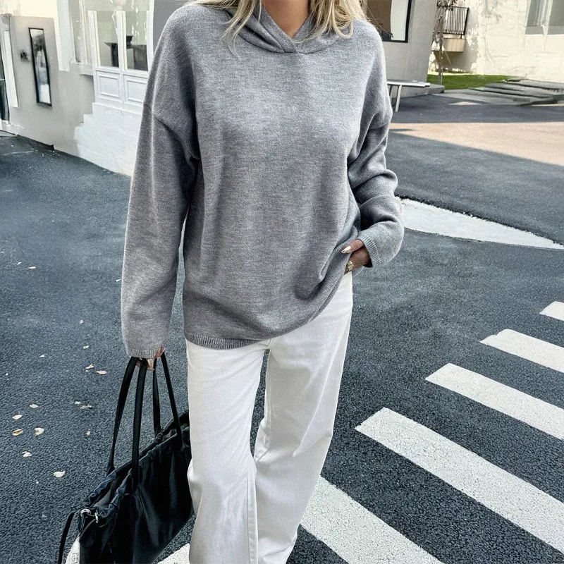 Gymystars New Women's Clothing Solid Color Hooded Sweater Casual Loose Cardigan Soft Fashion Trends Female Streetwear Pullover
Gymystars New Women's Clothing Solid Color Hooded Sweater Casual Loose Cardigan Soft Fashion Trends Female Streetwear Pullover