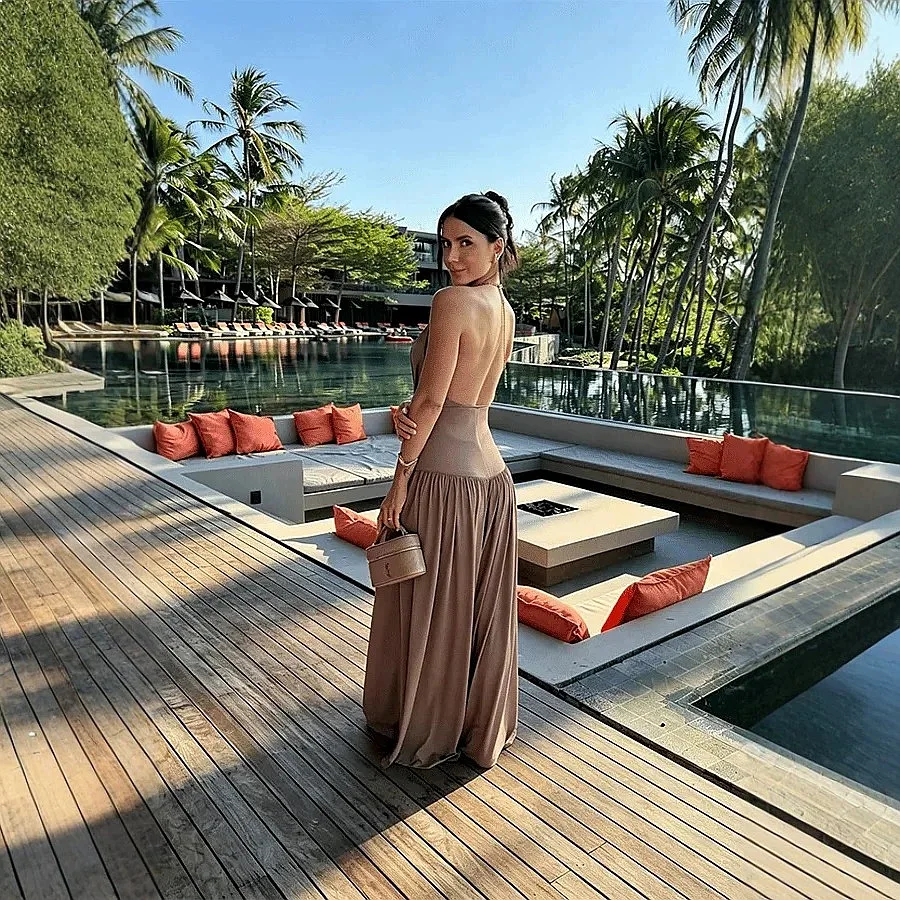 Matching Set Women Sexy Halter Backless Bodycon Jumpsuit Overall Playsuit Spring Summer
Matching Set Women Sexy Halter Backless Bodycon Jumpsuit Overall Playsuit Spring Summer