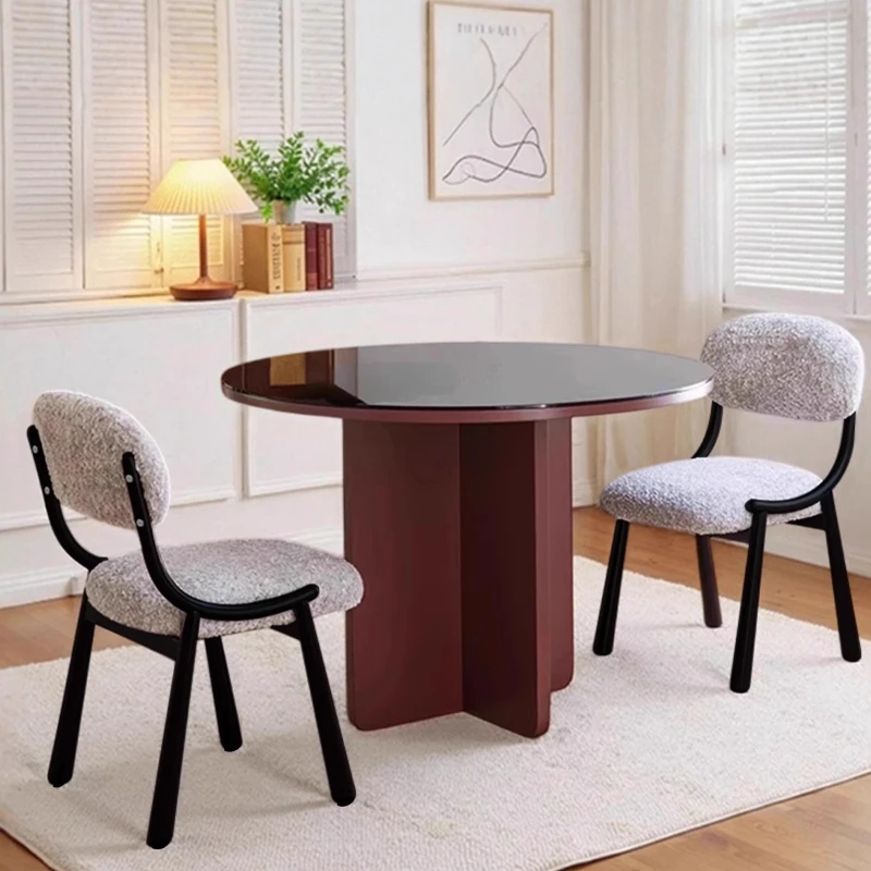  Стул Shawn в кремовом стиле, эргономичное обеденное сиденье со спинкой, плюшевый бархатный стул для макияжа, высококачественный домашний барный стул с подставкой для ног
Стул Shawn в кремовом стиле, эргономичное обеденное сиденье со спинкой, плюшевый бархатный стул для макияжа, высококачественный домашний барный стул с подставкой для ног