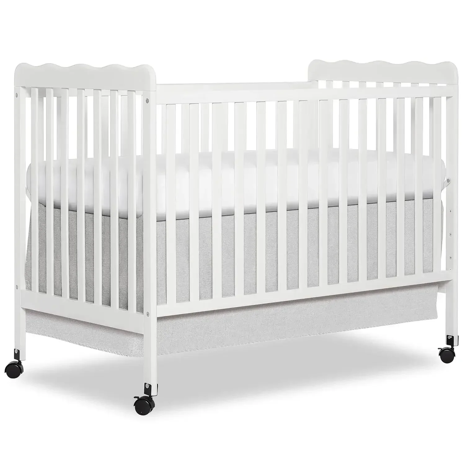 Carson Classic 3-in-1 Convertible Full-Size Baby Crib in White, GreenGuard Gold & JPMA, 4 Mattress Heights, Converts to Day
Carson Classic 3-in-1 Convertible Full-Size Baby Crib in White, GreenGuard Gold & JPMA, 4 Mattress Heights, Converts to Day
