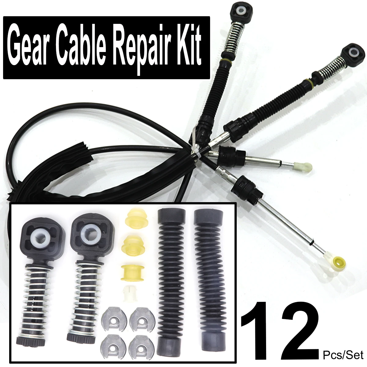 For Skoda Octavia 1Z Audi A3 8P Golf MK5 6 Manual Gearbox Shift Cable Linkage Control Shifter Lever Connect Rod Gaiter Bushing
For Skoda Octavia 1Z Audi A3 8P Golf MK5 6 Manual Gearbox Shift Cable Linkage Control Shifter Lever Connect Rod Gaiter Bushing