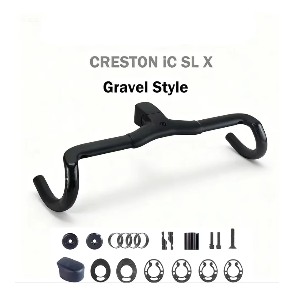 Комплект рулевой колонки Creston IC SL X T1000 Carbon Integrated Gravel Cockpit с полной внутренней проводкой кабелей для шоссейного велосипеда Di2
Комплект рулевой колонки Creston IC SL X T1000 Carbon Integrated Gravel Cockpit с полной внутренней проводкой кабелей для шоссейного велосипеда Di2