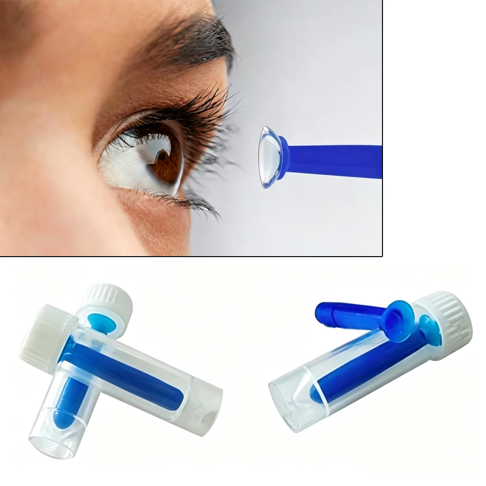 Practical Soft Handy Silicone Contact Lenses Small Suction Cups Stick for Mini Contact Lens Inserter Remover Tool Useful Travel
Practical Soft Handy Silicone Contact Lenses Small Suction Cups Stick for Mini Contact Lens Inserter Remover Tool Useful Travel