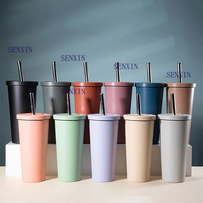710ml Stainless Steel Straw Cup for Women Ceramic Liner Milk Tea Cup Anti-slip Portable Straw Vacuum Cup
710ml Stainless Steel Straw Cup for Women Ceramic Liner Milk Tea Cup Anti-slip Portable Straw Vacuum Cup