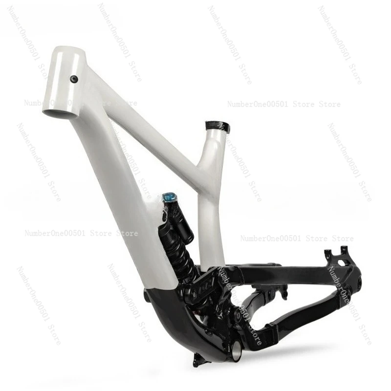 Aluminum Full Suspension Frame 4 Bar Linkage DH Enduro MTB Bike Frame Internal Cable Routing Mechanical Hydraulic Disc Brake
Aluminum Full Suspension Frame 4 Bar Linkage DH Enduro MTB Bike Frame Internal Cable Routing Mechanical Hydraulic Disc Brake