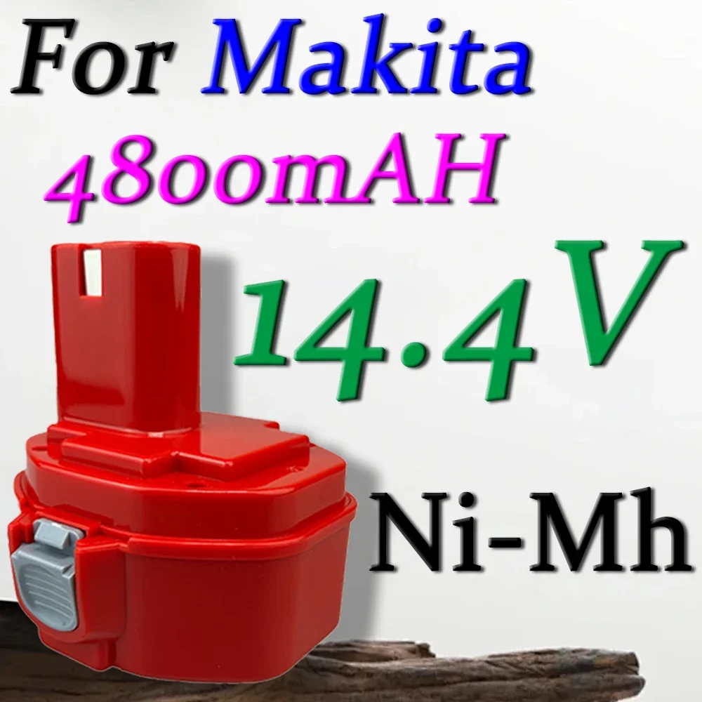 for MAKITA 14.4 Volt 4.8Ah NI-MH Power Tool Battery PA14,1422,1420,192600-1, 6281D,6280D
for MAKITA 14.4 Volt 4.8Ah NI-MH Power Tool Battery PA14,1422,1420,192600-1, 6281D,6280D