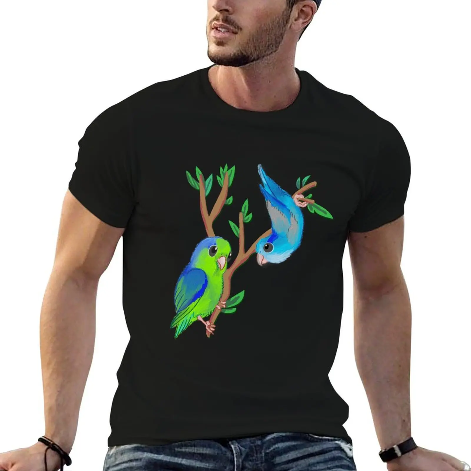 Pacific parrotlets T-Shirt cotton tshirt 100% anime t shirts oversize cotton t shirt man T-shirt
Pacific parrotlets T-Shirt cotton tshirt 100% anime t shirts oversize cotton t shirt man T-shirt