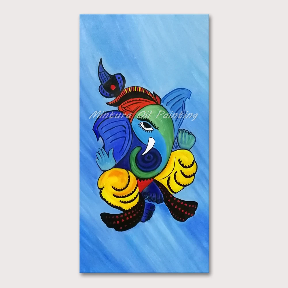 Mintura Wall Picture for Living Room Oil Paintings on Canva Hand-Painted Abstract Cartoon Elephant Home Decor Wall Art No Framed
Mintura Wall Picture for Living Room Oil Paintings on Canva Hand-Painted Abstract Cartoon Elephant Home Decor Wall Art No Framed