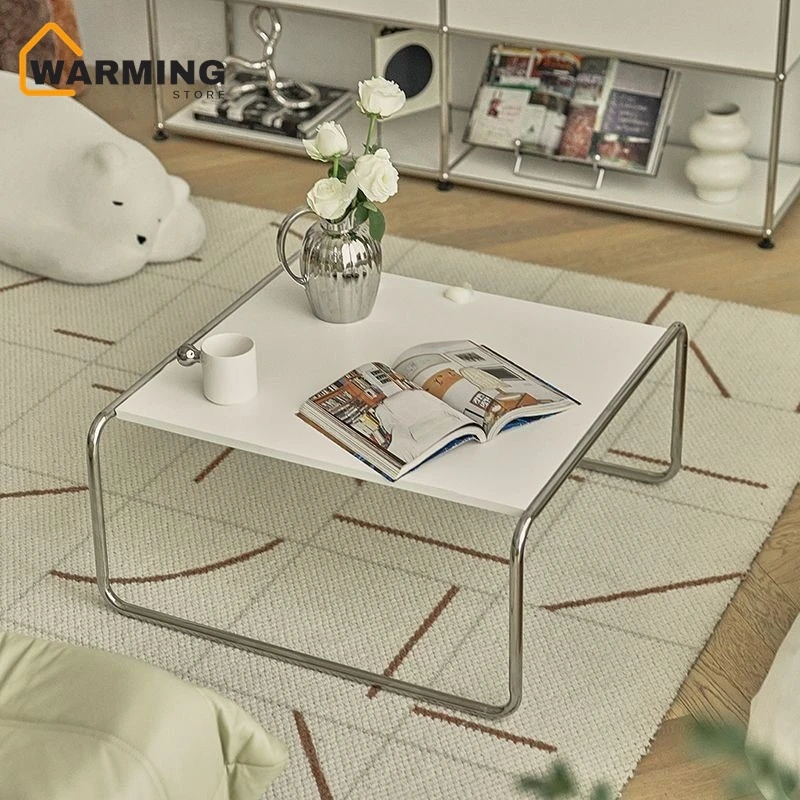 Warming Bauhaus Stainless Steel Antique Tea Table Can Be Combined With Personalized Black And White Minimalist Living Room New
Warming Bauhaus Stainless Steel Antique Tea Table Can Be Combined With Personalized Black And White Minimalist Living Room New