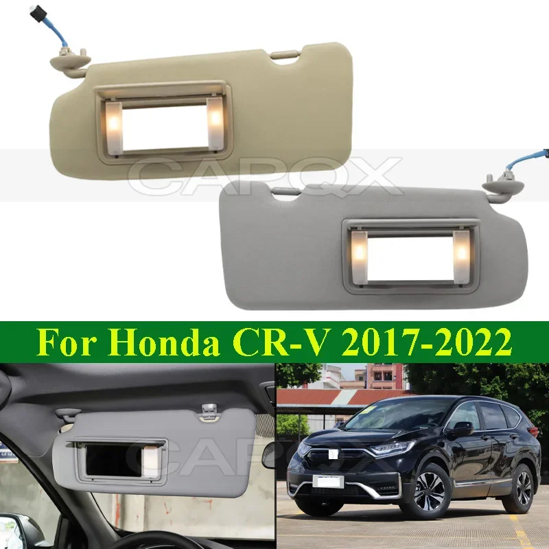 CAPQX Front Sunvisor Sun Visor Sun Shade For Honda CR-V CRV 2017-2022 Sun Shield Sunshield with Mirror Glass Light
CAPQX Front Sunvisor Sun Visor Sun Shade For Honda CR-V CRV 2017-2022 Sun Shield Sunshield with Mirror Glass Light