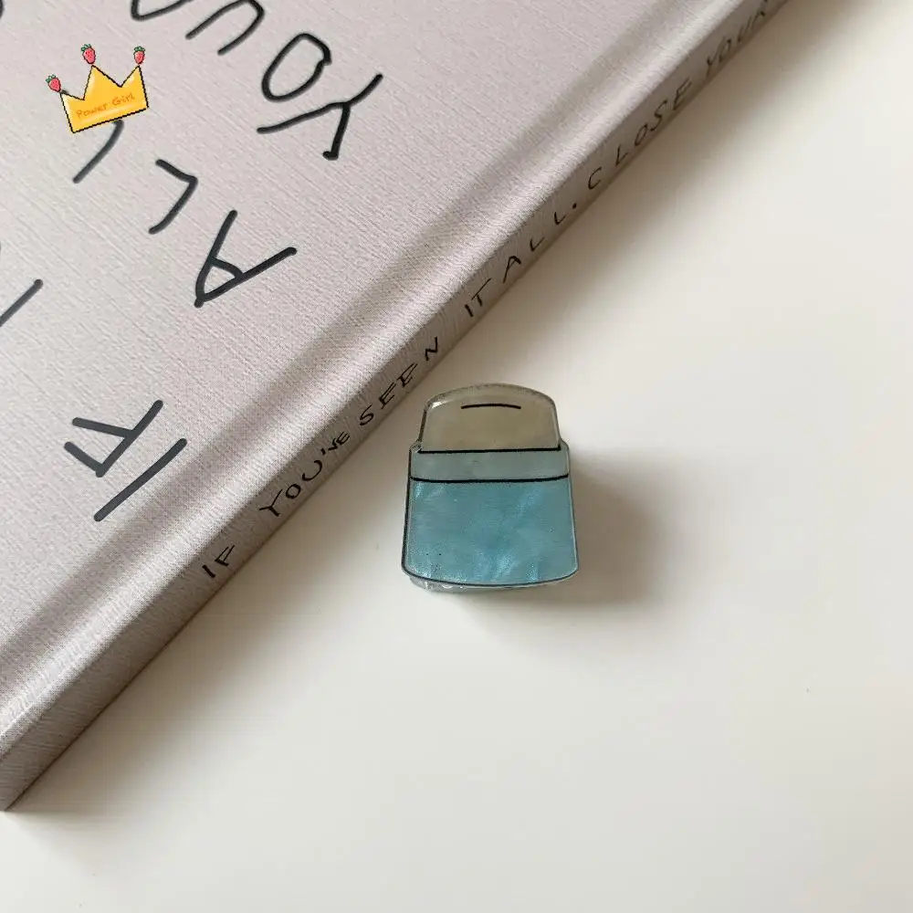 Funny Acrylic Stationery Mini Hair Claw Cute Notebook Small Hairpin Pencil Shape Headdress Cute Hair Clip Female
Funny Acrylic Stationery Mini Hair Claw Cute Notebook Small Hairpin Pencil Shape Headdress Cute Hair Clip Female
