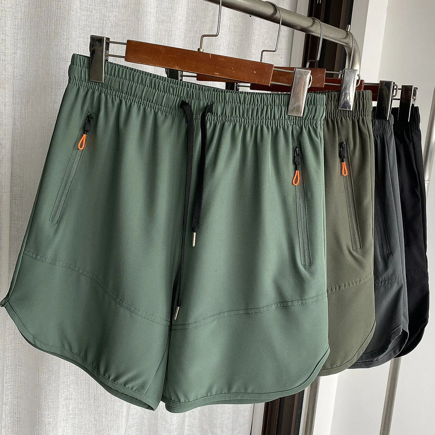 Qui Dry Breathable Outdoor Men's Casual Thin Five-Point Pants orts Zipper ket Summer Faion Polyester Fiber orts
Qui Dry Breathable Outdoor Men's Casual Thin Five-Point Pants orts Zipper ket Summer Faion Polyester Fiber orts