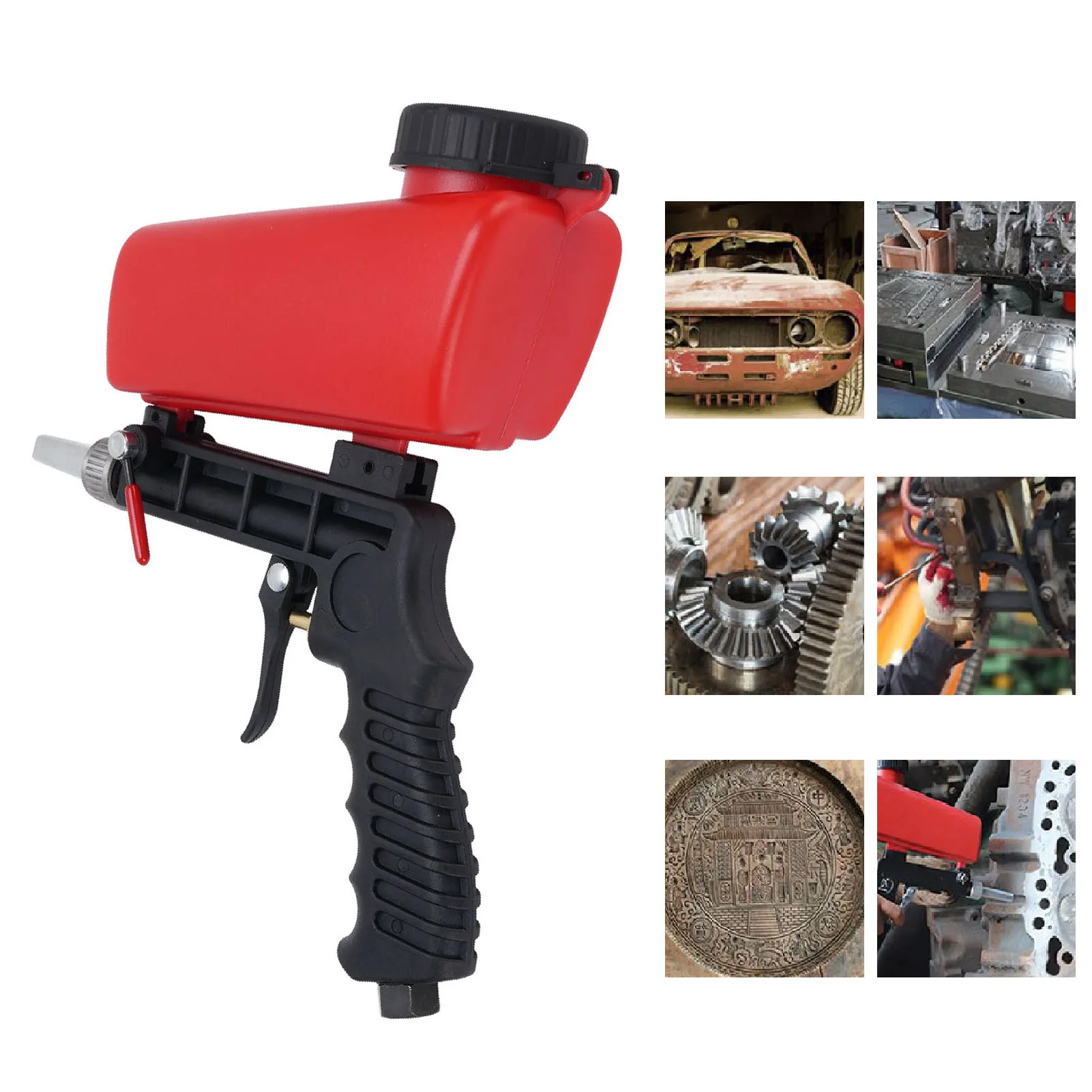 Пневматический пескоструйный пистолет с регулировкой, ручной пескоструйный аппарат для обслуживания, ремонта и полировки
Пневматический пескоструйный пистолет с регулировкой, ручной пескоструйный аппарат для обслуживания, ремонта и полировки