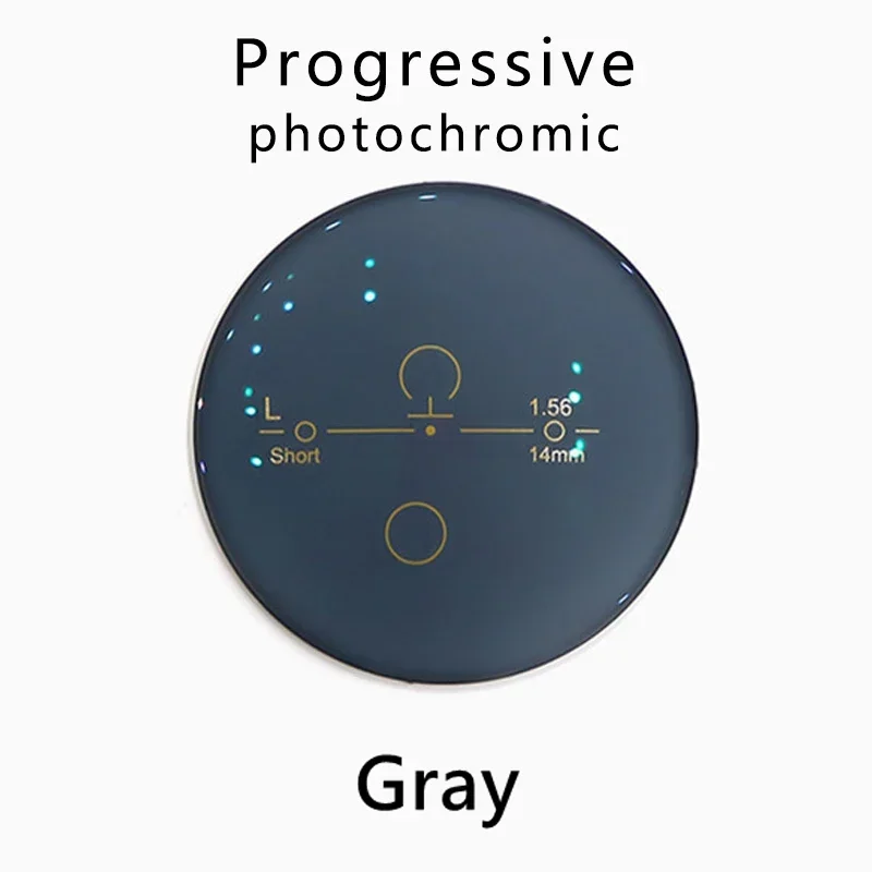 Progressive Transition Photochromic Gray Brown Lens UV Optical Prescription Eyeglasses Lens Man Woman
Progressive Transition Photochromic Gray Brown Lens UV Optical Prescription Eyeglasses Lens Man Woman