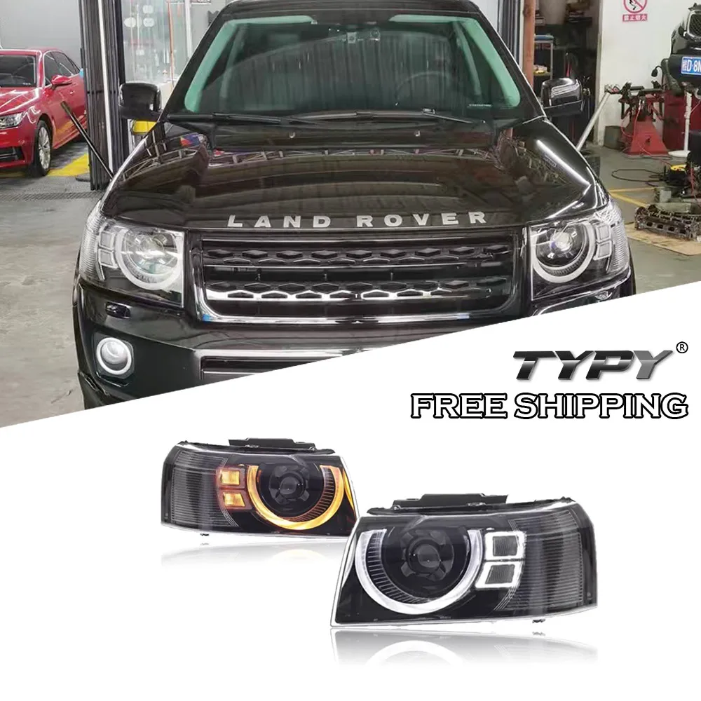 Автомобильные фары TYPY для Land Rover Freelander 2 2013-2015, модернизированные светодиодный фары, динамическая лампа поворота, DRL, автомобильные аксессуары
Автомобильные фары TYPY для Land Rover Freelander 2 2013-2015, модернизированные светодиодный фары, динамическая лампа поворота, DRL, автомобильные аксессуары