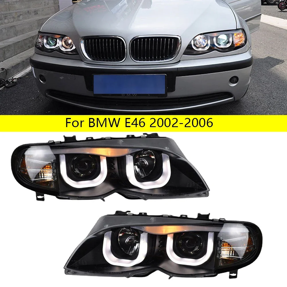 Car Led Headlight For BMW 3 Series E46 Headlight 320i 318i 323i 325i 2002-2006 Accessories Front DRL Turn Signal Lights Assembly
Car Led Headlight For BMW 3 Series E46 Headlight 320i 318i 323i 325i 2002-2006 Accessories Front DRL Turn Signal Lights Assembly