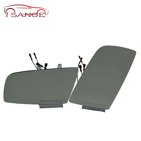 4 Pins Heated Mirror Glass with Connector For BMW 5 E60 E61 2003 04 05 06 07 08 09 6 E63 E64 04-10