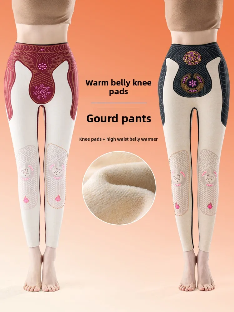 Thiened Fce High-Waist Yoga Pants Outerwear Warm Belly Knee Patch Butt Lifting High Waist Fce Lined Yoga Trousers
Thiened Fce High-Waist Yoga Pants Outerwear Warm Belly Knee Patch Butt Lifting High Waist Fce Lined Yoga Trousers